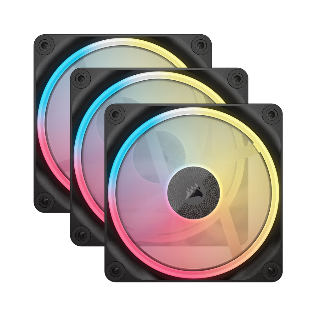 Jual CORSAIR iCUE LINK LX120-R RGB 120mm PWM Reverse Fans Starter Kit ...