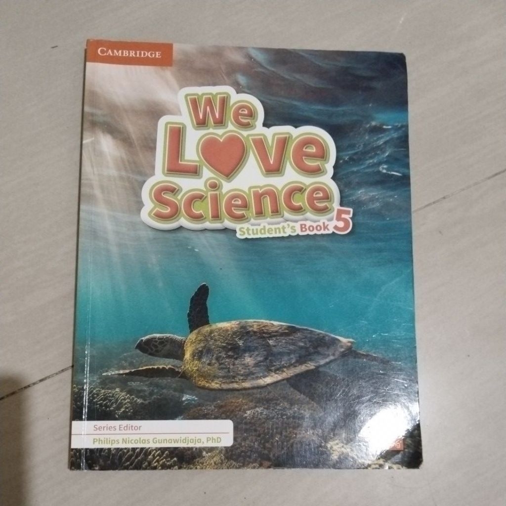 Jual BUKU ORI WE LOVE SCIENCE STUDENTS BOOK 5 PENERBIT CAMBRIDGE ...