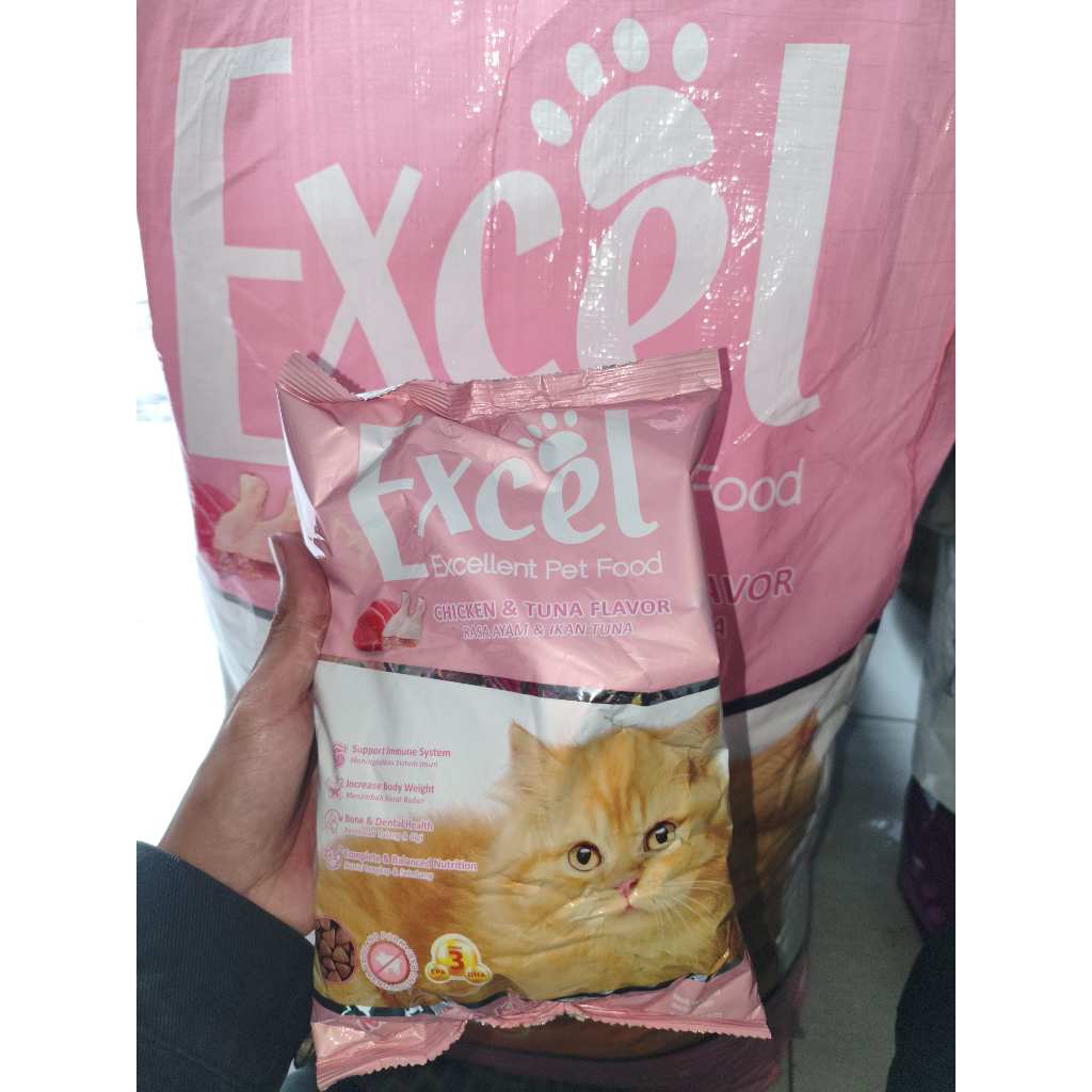 Jual Excel Cat Food Rasa Ikan Tuna - 500gr Kemasan Pabrik Freshpack ...