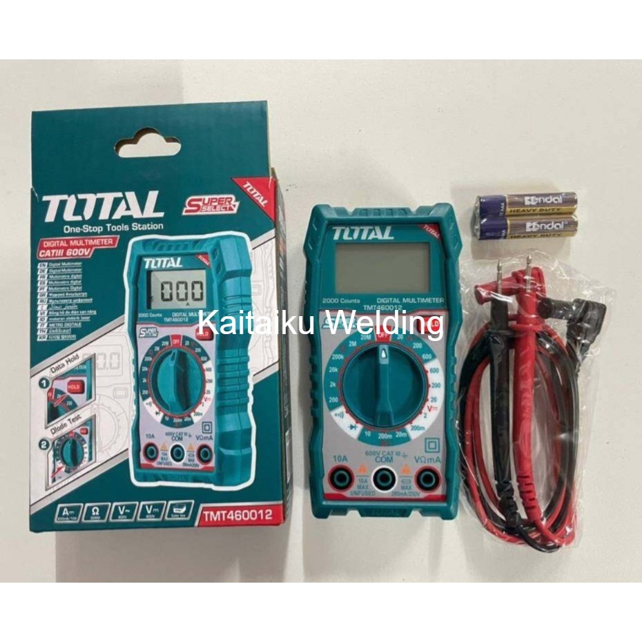 Jual Alat ukur arus listrik 2000 hitungan Layar LCD Digital Multimeter ...