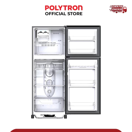 Jual KULKAS LEMARI ES POLYTRON 2 PINTU PRB 219 R 210 liter | Shopee ...