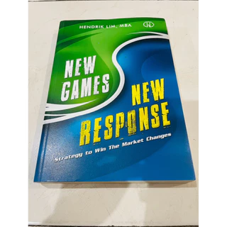 ( PROMO BUKU MURAH ORIGINAL ) BUKU BISNIS / NEW GAMES, NEW RESPONSE - HENDRIK LIM, MBA
