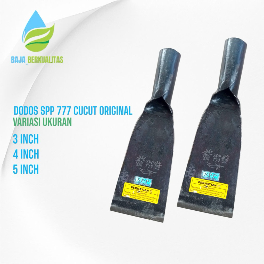 Jual dodos sawit spp 777 cucut super tajam tanpa asah original malaysia ...
