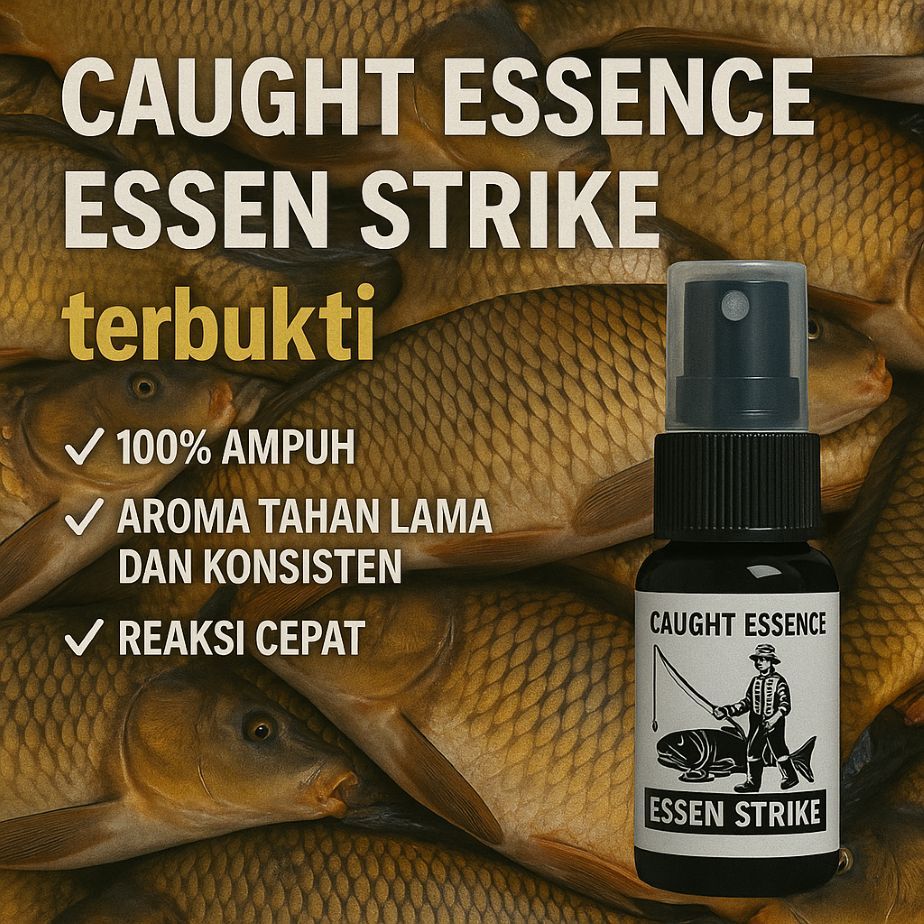 Jual CAUGHT ESSENCE ESSEN STRIKE 20 ML SPRAY Essen Strike Untuk Mancing ...