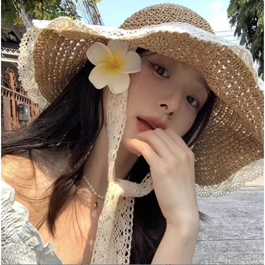 Jual Topi Pantai Rajut Wanita Model Vintage – Stylish & Melindungi dari ...