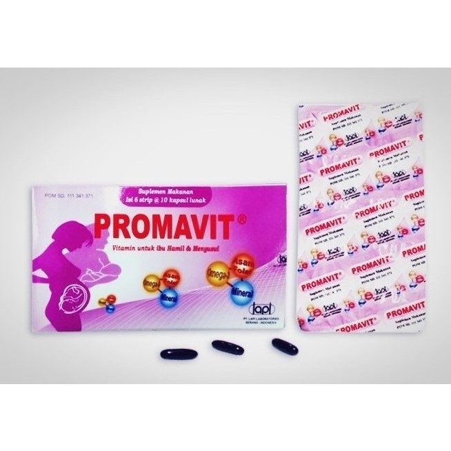 Jual PROMAVIT KAPSUL ISI 10S - SUPLEMEN IBU HAMIL DAN MENYUSUI | Shopee ...