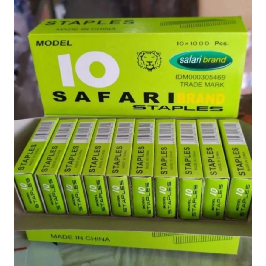 Jual ISI STAPLES ORLEE ( 1 PAK ISI 10box kecil) kwalitas bagus, produk ...