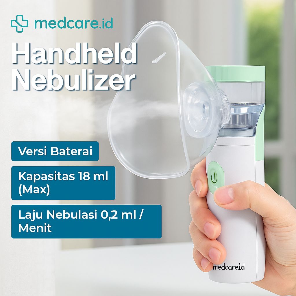 Jual Nebulizer Portable JSLW-303– Alat Uap Napas Ringan (Baterai AA ...