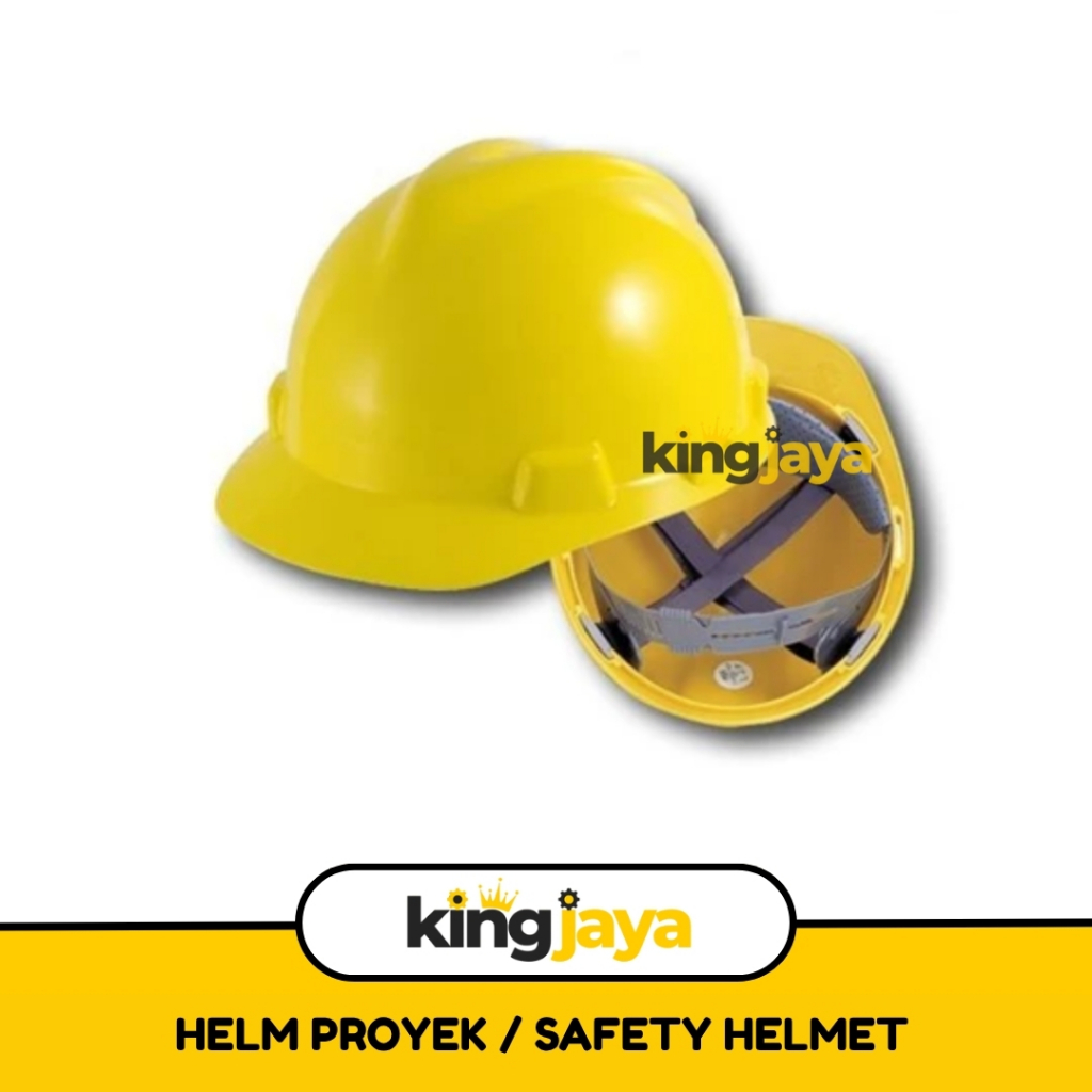 Jual Helm Proyek / Topi Kuning Plastik / Helm Plastik / Helm Safety ...