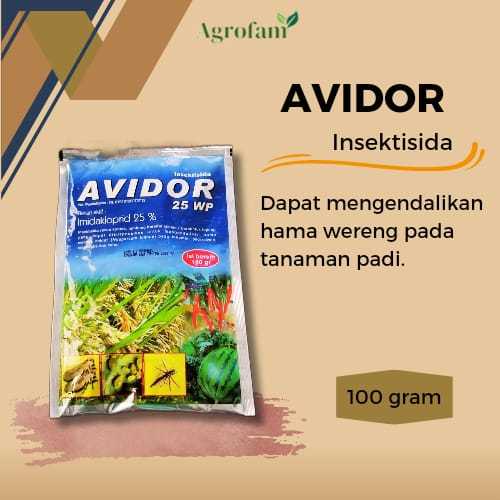 Jual AVIDOR 25 WP 100 GRAM INSEKTISIDA HAMA WERENG | Shopee Indonesia
