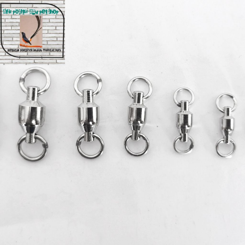 Jual SWIVEL KILI-KILI UNTUK PENYAMBUNG RANTAI KAKI BURUNG | Shopee ...