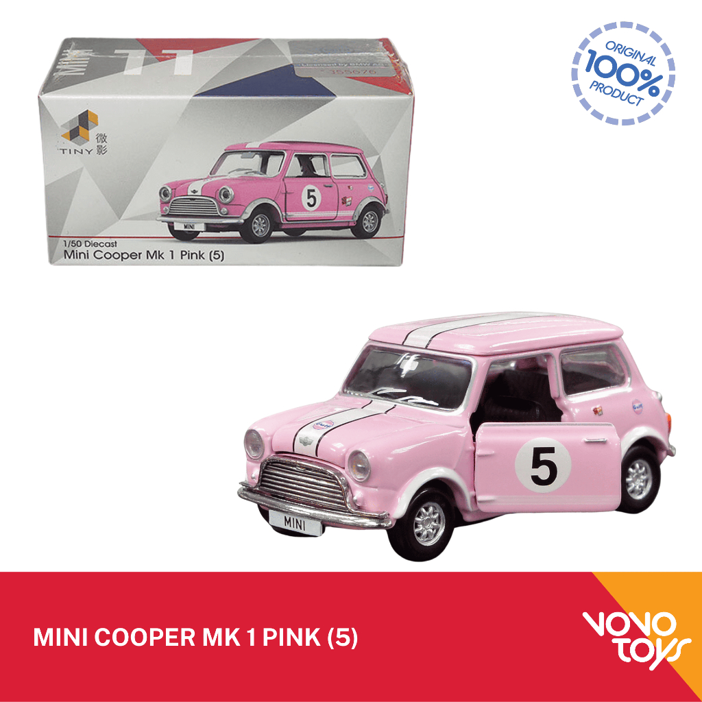 Jual Tiny 1/50 Mini Cooper MK 1 Pink (5) | Shopee Indonesia