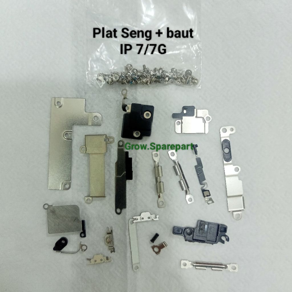 Jual SATU SET PLAT SENG + BAUT FOR IP 7/7G / PLAT SENG BRAKET / PLAT ...