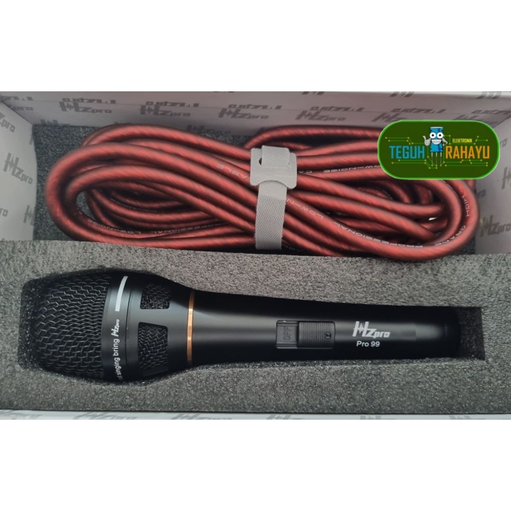 Jual MIC DYNAMIC MICROPHONE VOCAL HZ PRO PRO 99 (PRO SERIES) | Shopee ...