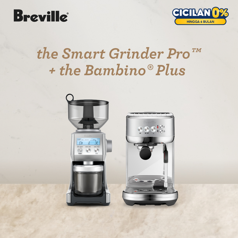 Jual Breville the Smart Grinder Pro the Bambino Plus Paket