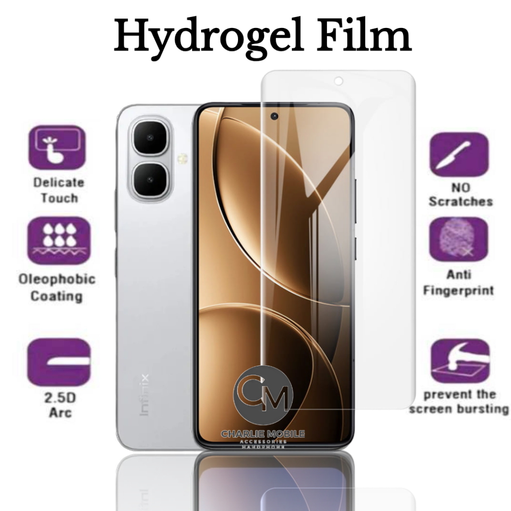Jual Anti gores Hydrogel jelly screen protector full cover Infinix ...