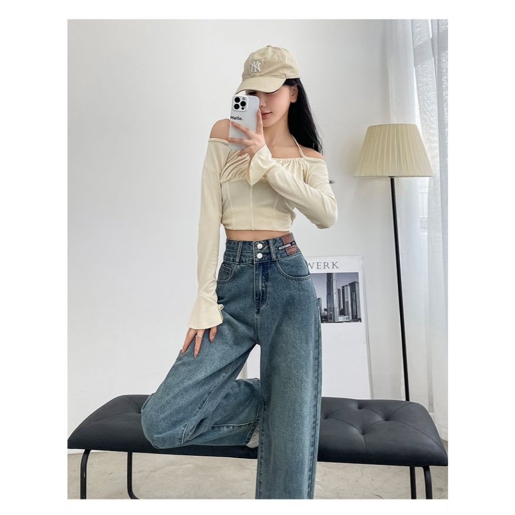 Jual Celana Jeans Wanita Model Terbaru Bahan Elastis Nyaman dan Tahan
