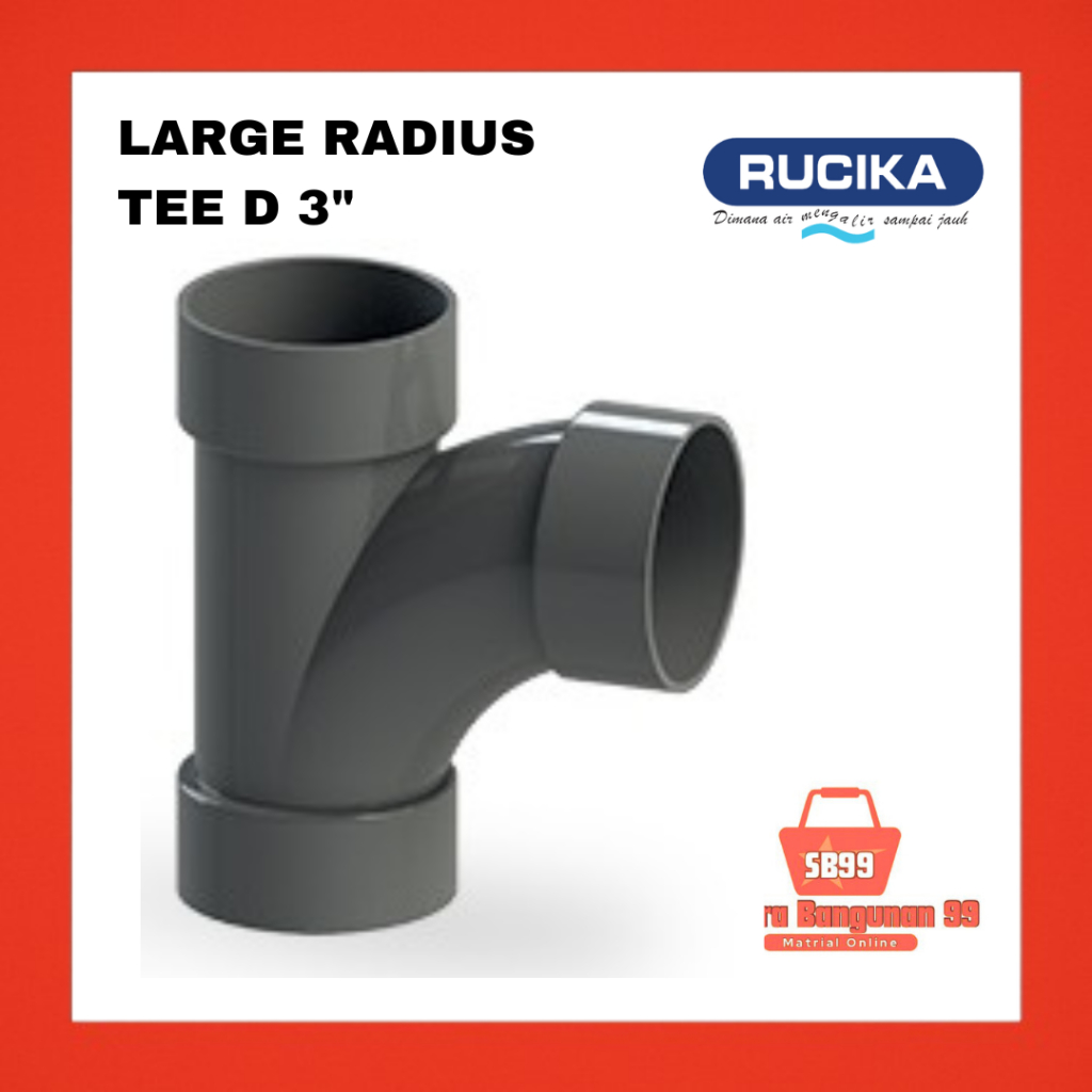 Jual Rucika Large Radius Tee D Ukuran 3 Inch | Shopee Indonesia