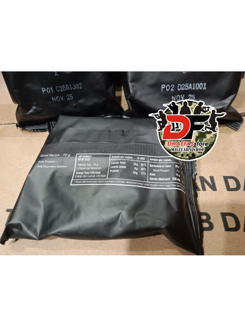 Jual RANSUM TNI BISKUIT PRPFORTIS. EXP .MEI 2026. BISKUIT TNI. MAKANAN ...