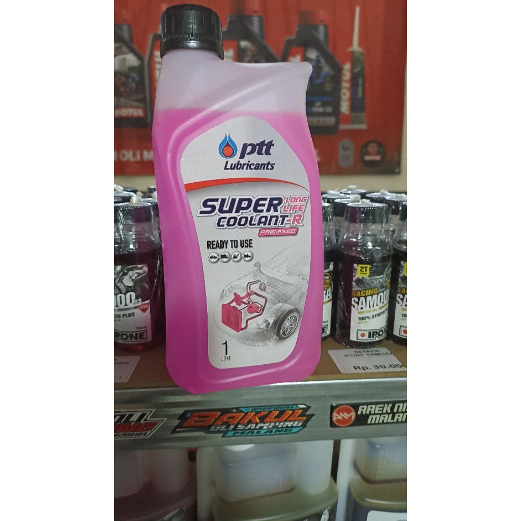 Jual PTT COOLANT 1LITER PINK ORIGINAL AIR RADIATOR | Shopee Indonesia