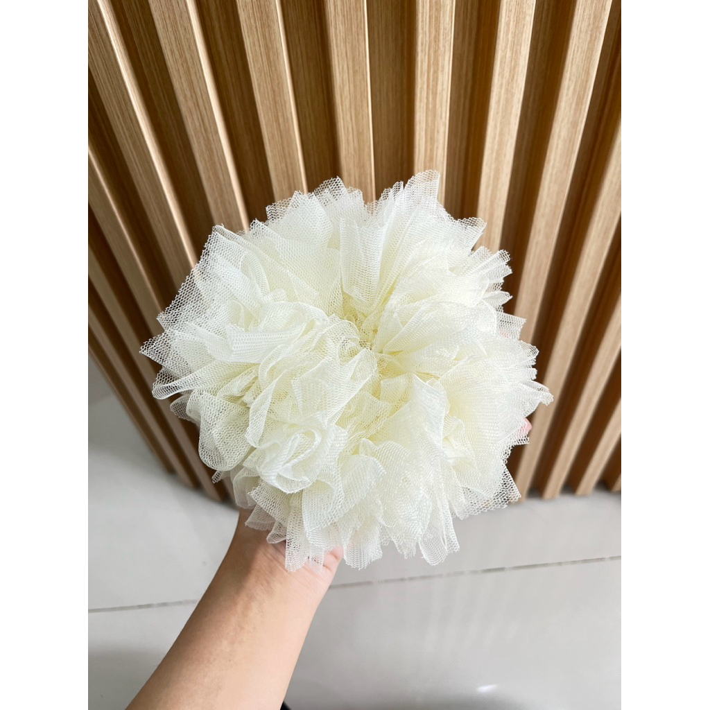 Jual CEPOLAN HIJAB / SCRUNCHIE TULLE ANTI PUSING | Shopee Indonesia