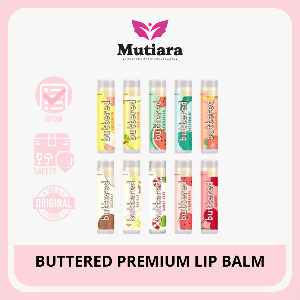 Jual BUTTERED PREMIUM LIP BALM | Shopee Indonesia