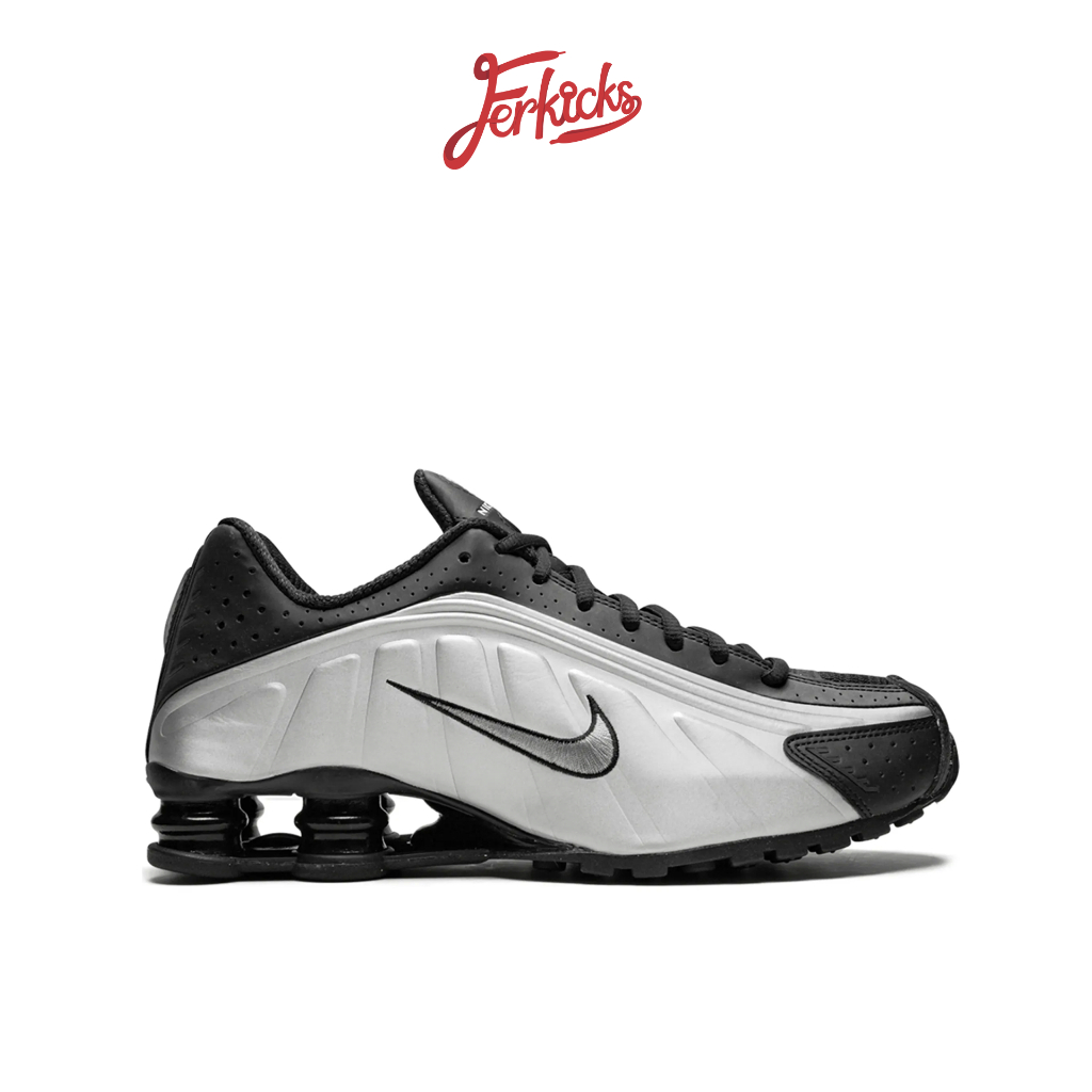 Jual Sepatu Sneakers Nike Shox R4 Black Metallic Silver BNIB - FERKICKS ...