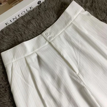 Celana Kulot Wanita Knit Highwaist Jennie Pants Premium Kancing