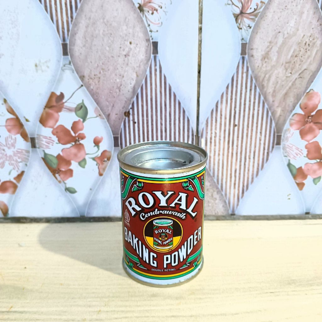 Jual Royal Baking powder Doble Acting Kaleng 100gr/Baking Royal Kaleng ...