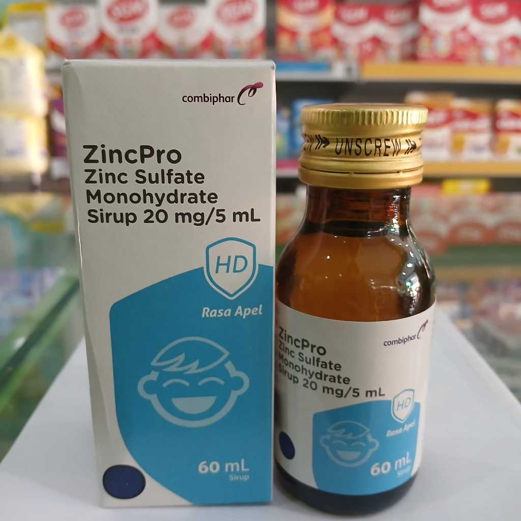 Jual Zink/ Zinc ZincPro sirup 20mg/5ml | Shopee Indonesia