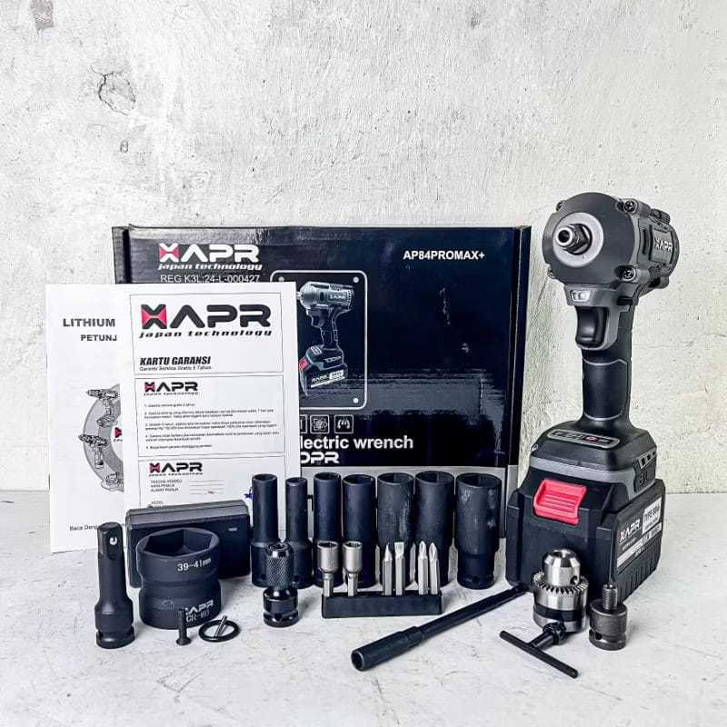 Jual New APR AP84 PROMAX+ Impact Wrench APR JAPAN Max 1000NM AP84 ...