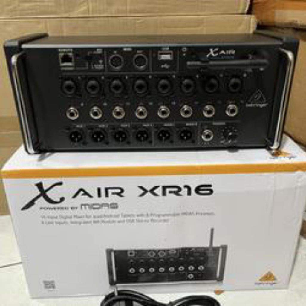 Jual BEHRINGER XR16 DIGITAL MIXER AUDIO X AIR XR 16 | Shopee Indonesia