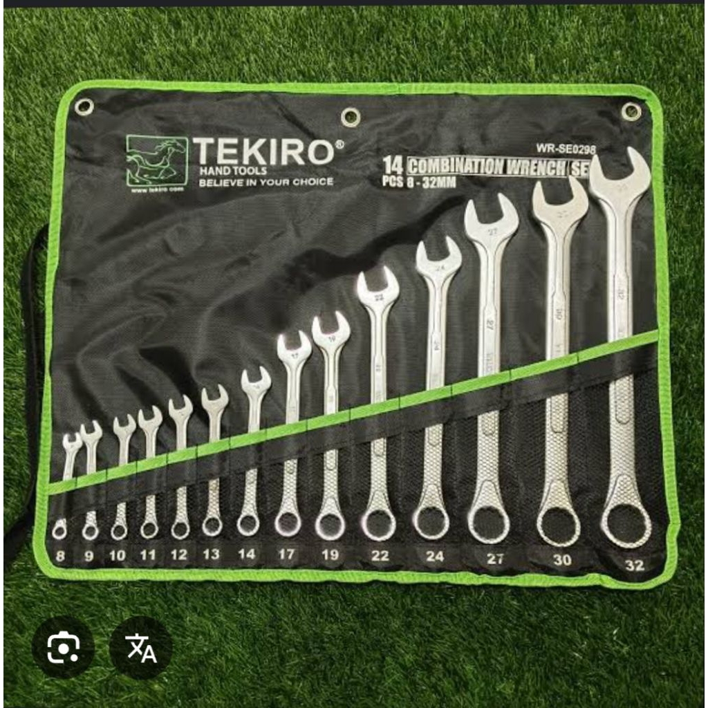 Jual KUNCI RING PAS SET 14 PCS 8-32 MM TEKIRO (W-C14SM) | Shopee Indonesia