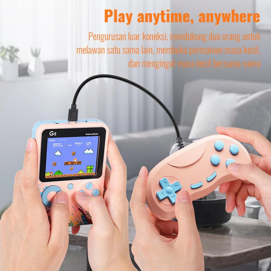 Jual POM Gameboy V3 500 Games Game Bot Mainan 3inch Layar HD Gimbot ...