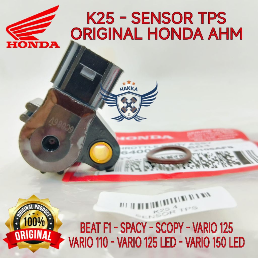 Jual K25 ORIGINAL SENSOR TPS HONDA BEAT F1, SENSOR TPS HONDA SPACY ...