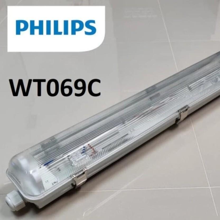 Jual KAP LAMPU WATERPROOF PHILIPS WT069C 2X36 2X16 1X36 1X16 HOUSING ...