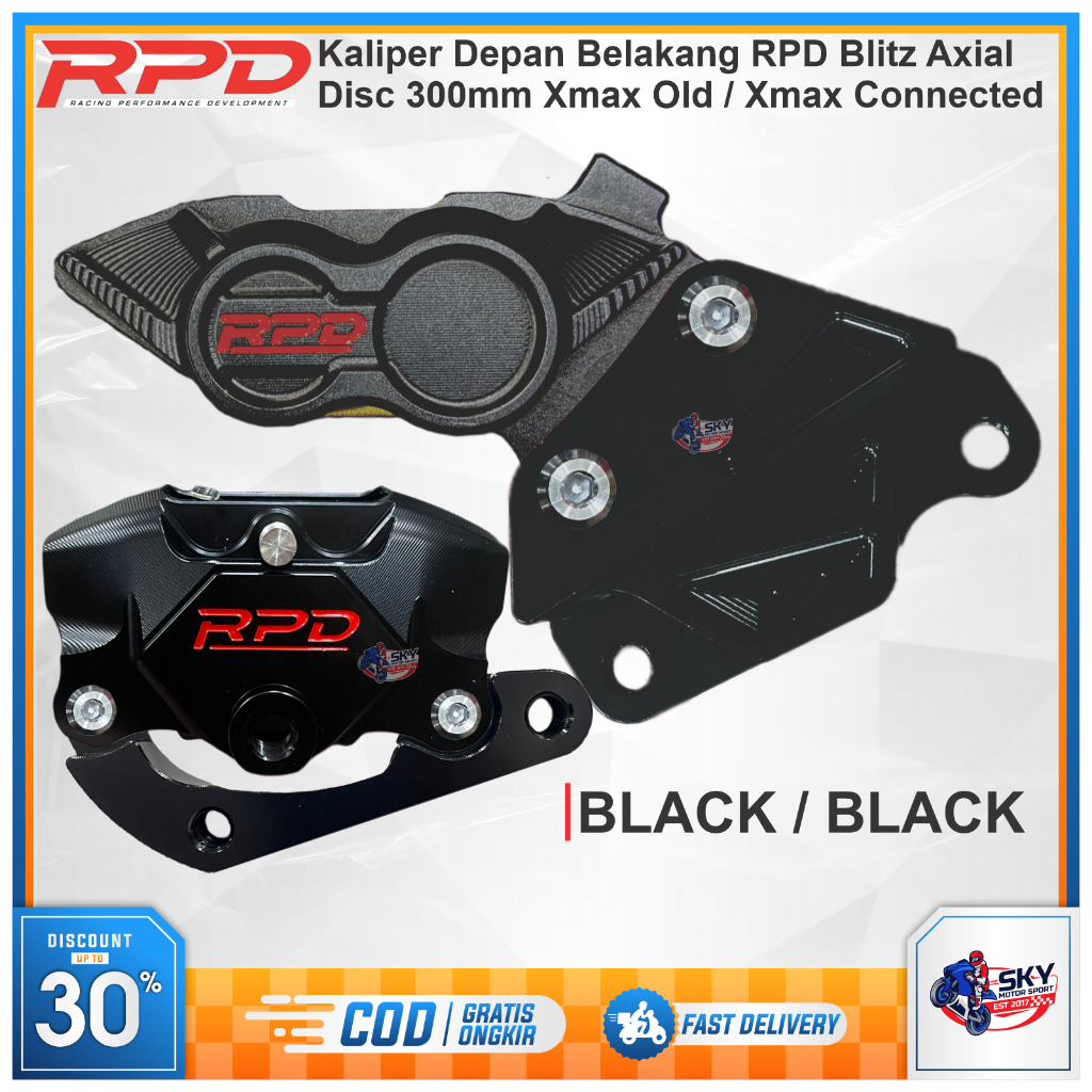 Jual Kaliper RPD Xmax Old / Xmax Connected Depan Belakang Axial Disc ...