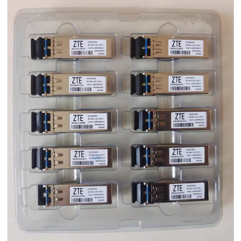 Jual SFP ZTE 1.25G 10KM SM DUPLEX LC/DUALCORE NEW | Shopee Indonesia