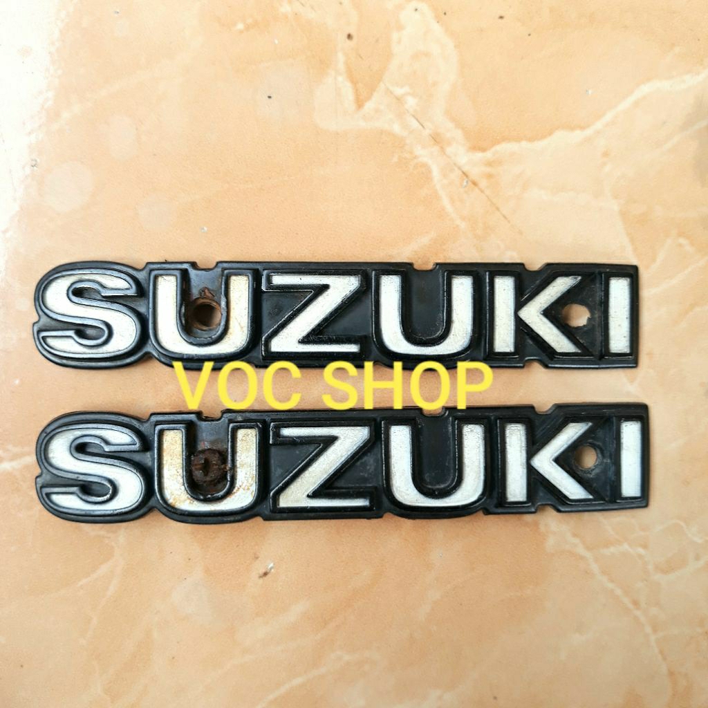 Jual Suzuki RC80 RC 80 Logo Emblem Tangki Body Original Bekas | Shopee ...