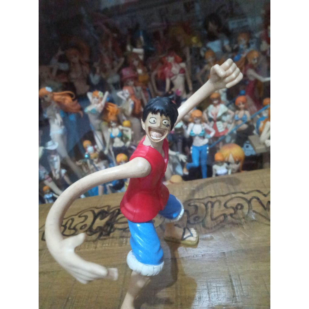 Jual monkey d Luffy vintage figure one piece | Shopee Indonesia
