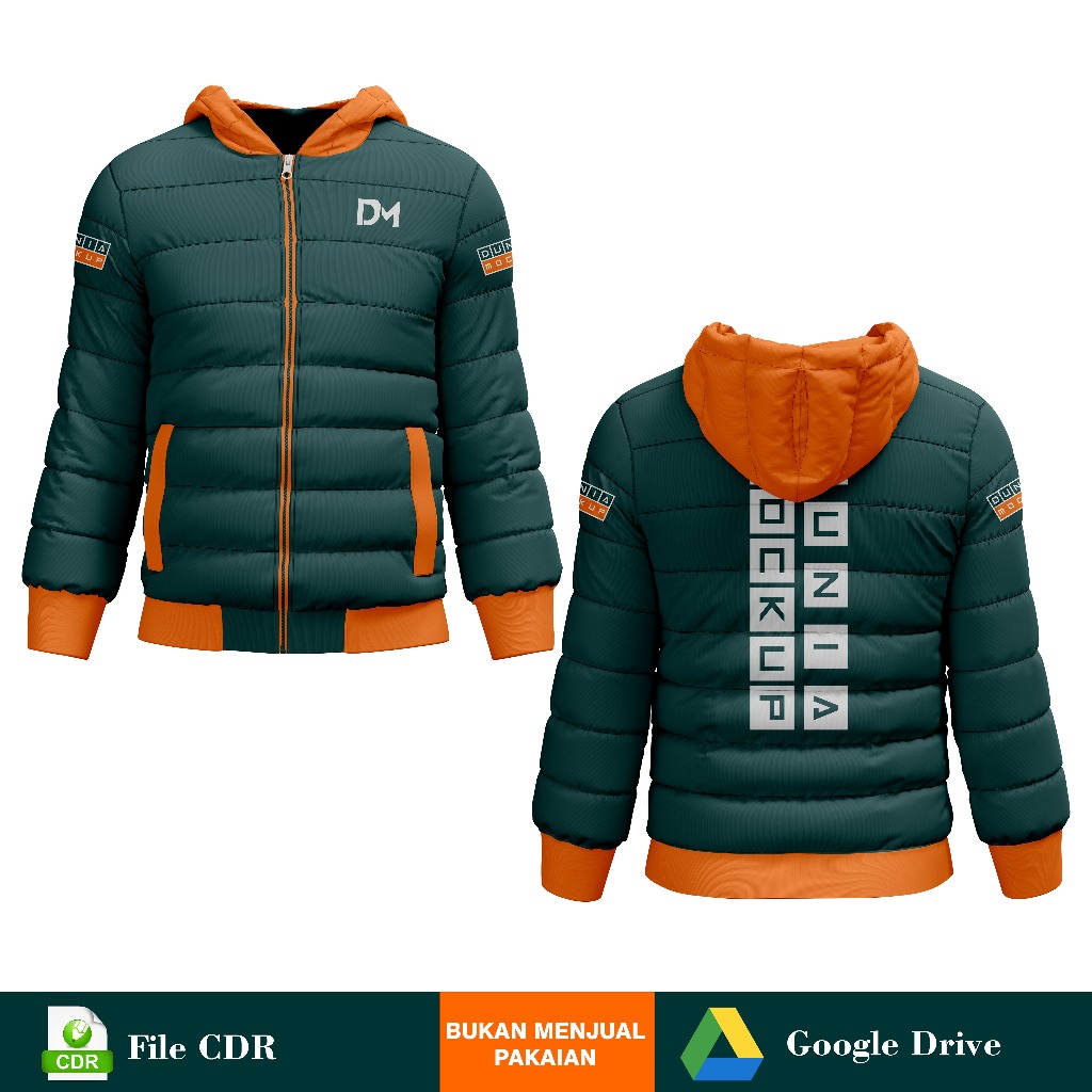 Jual Mockup Jaket Musim Dingin - CDR | Shopee Indonesia
