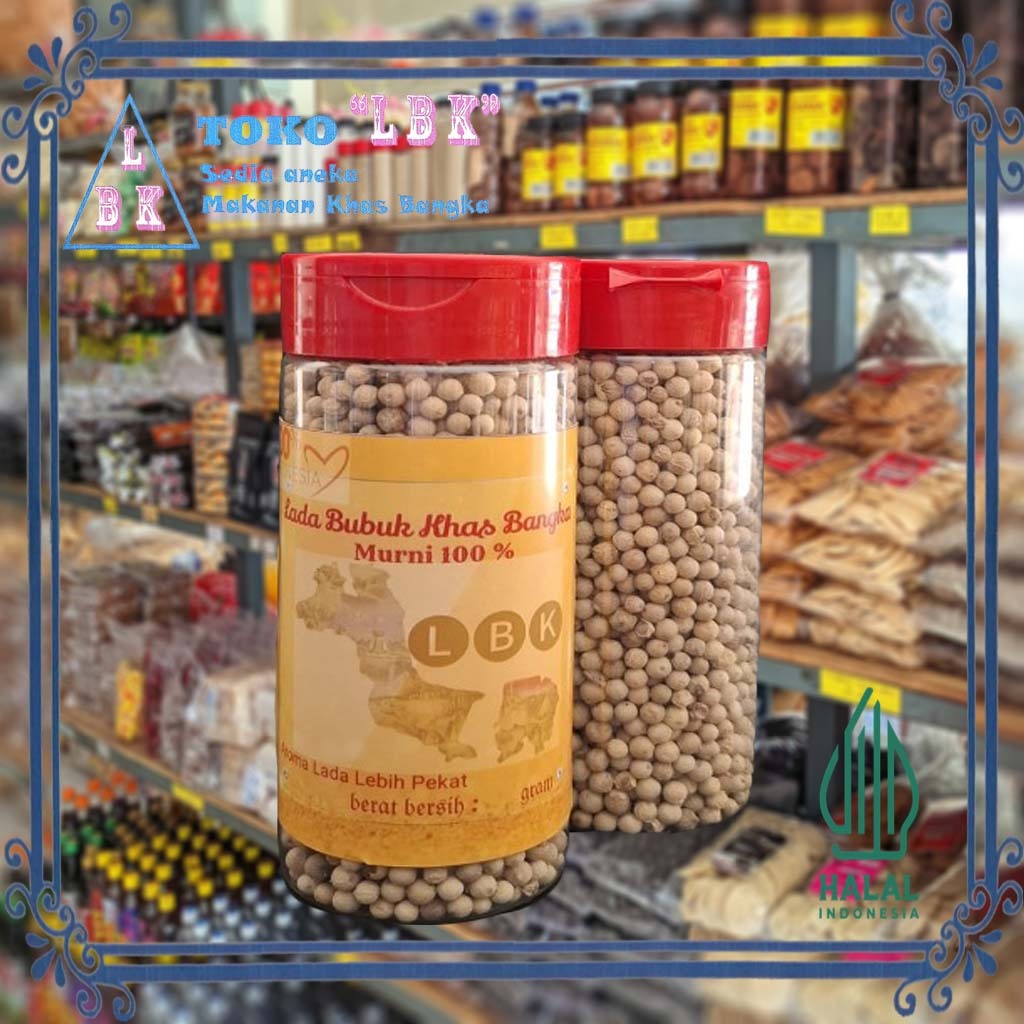 Jual Lada / Sahang / Merica / White Pepper Butiran 100% Asli Bangka ...