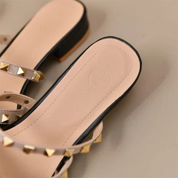 NF1052 Sepatu Flat Fashion Wanita Sepatu Flat Bludru Premium Anti Slip