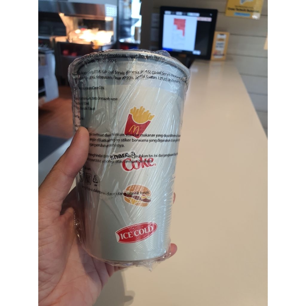 Jual Color Changing Cup MCD Mcdonald Share a Coke Satuan Atau Per Pcs ...