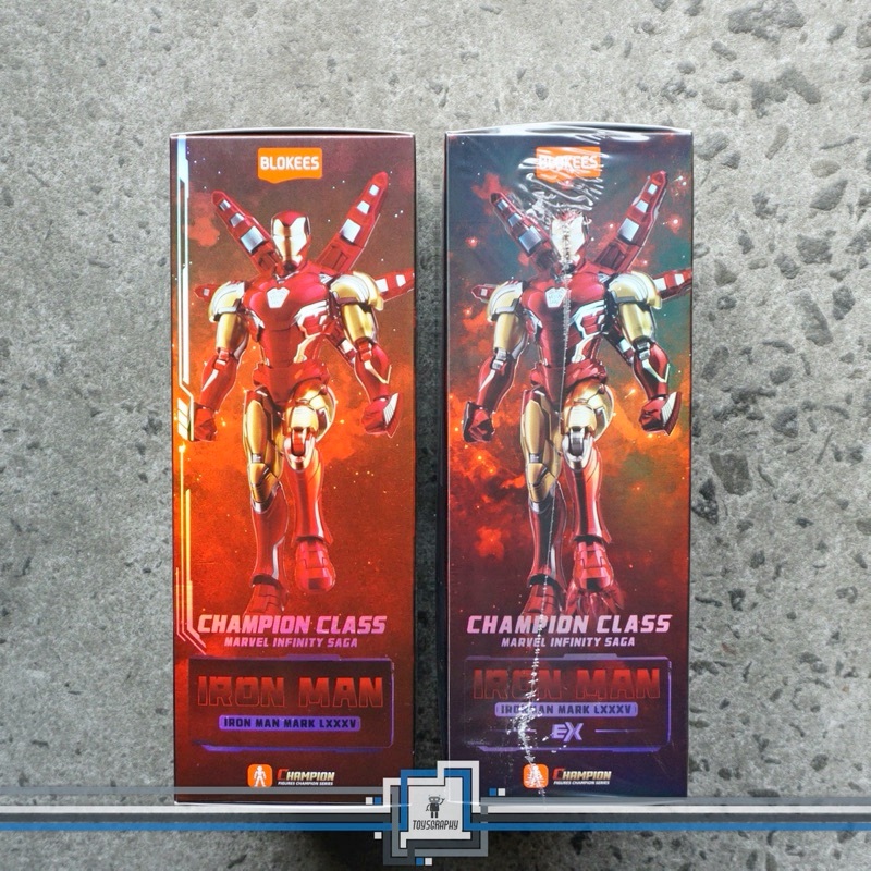 Jual Blokees Champion Class IRON MAN Mark 85 Marvel Infinity Ironman ...