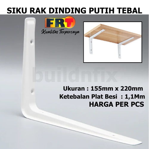 Jual FRT - SIKU RAK L TEBAL 155mm X 220mm | Shopee Indonesia