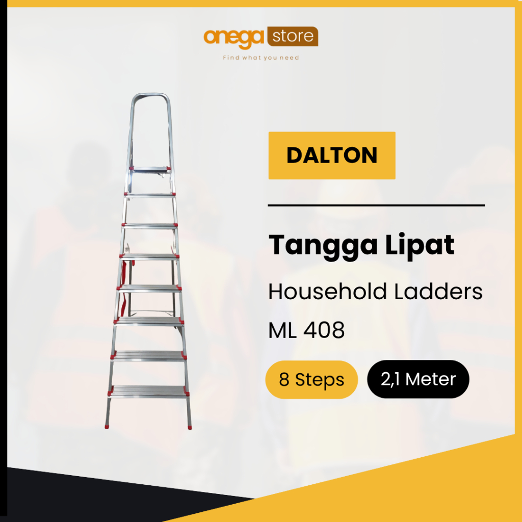 Product image Dalton Tangga Lipat Household Ladders ML408 2,1M