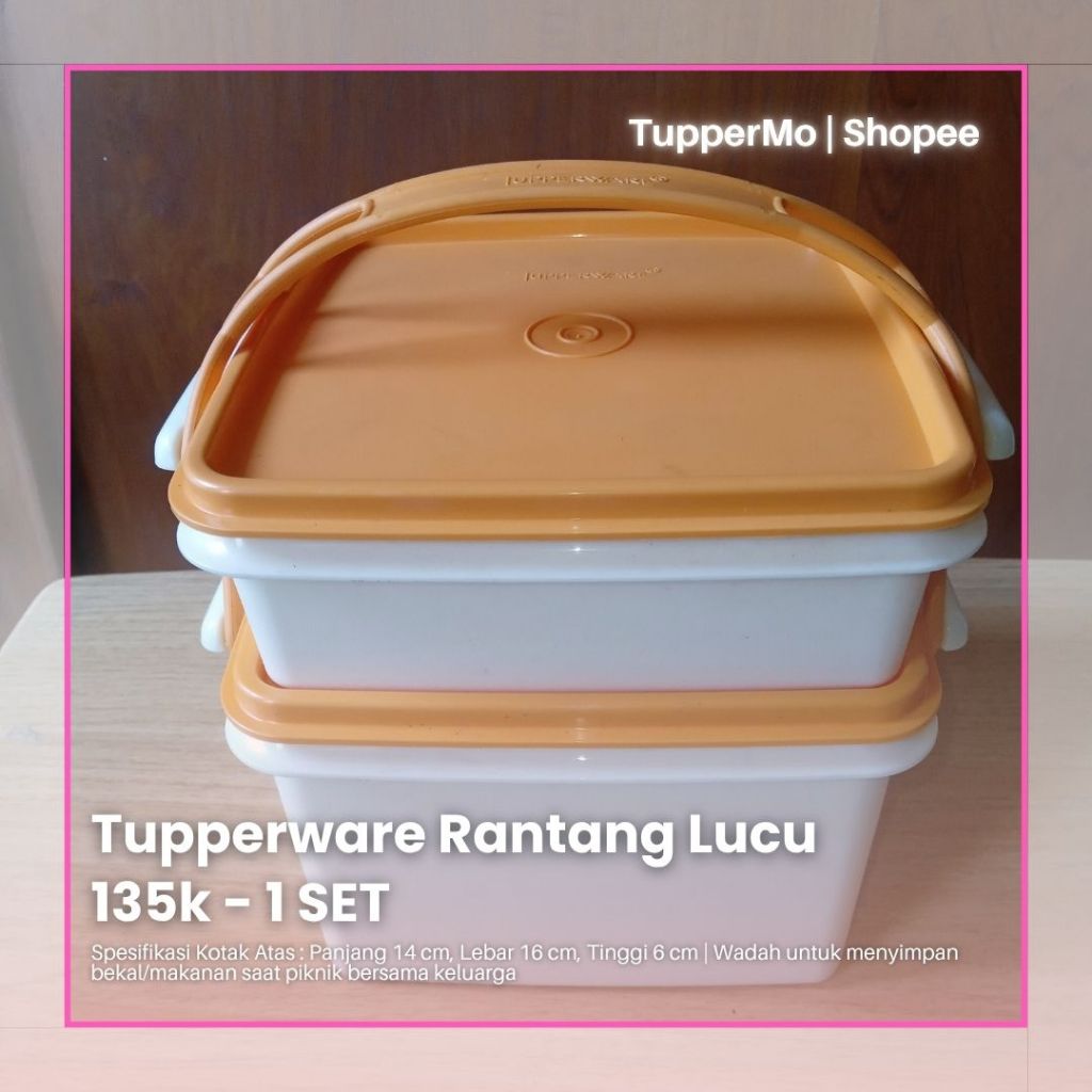 Jual Rantang Susun Tupperware Ori | Shopee Indonesia