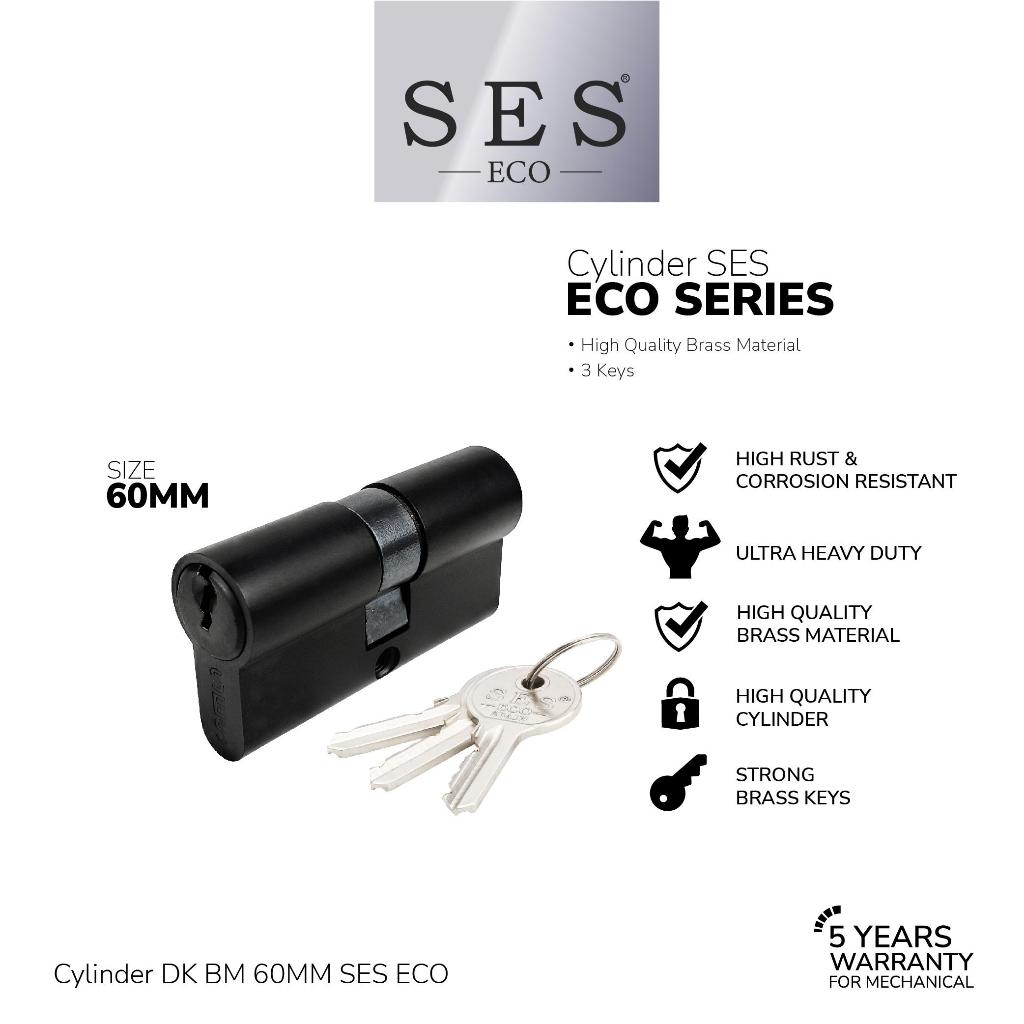 Jual Silinder Kunci - Cylinder SES ECO E60mm DK (Double Key) BM ...