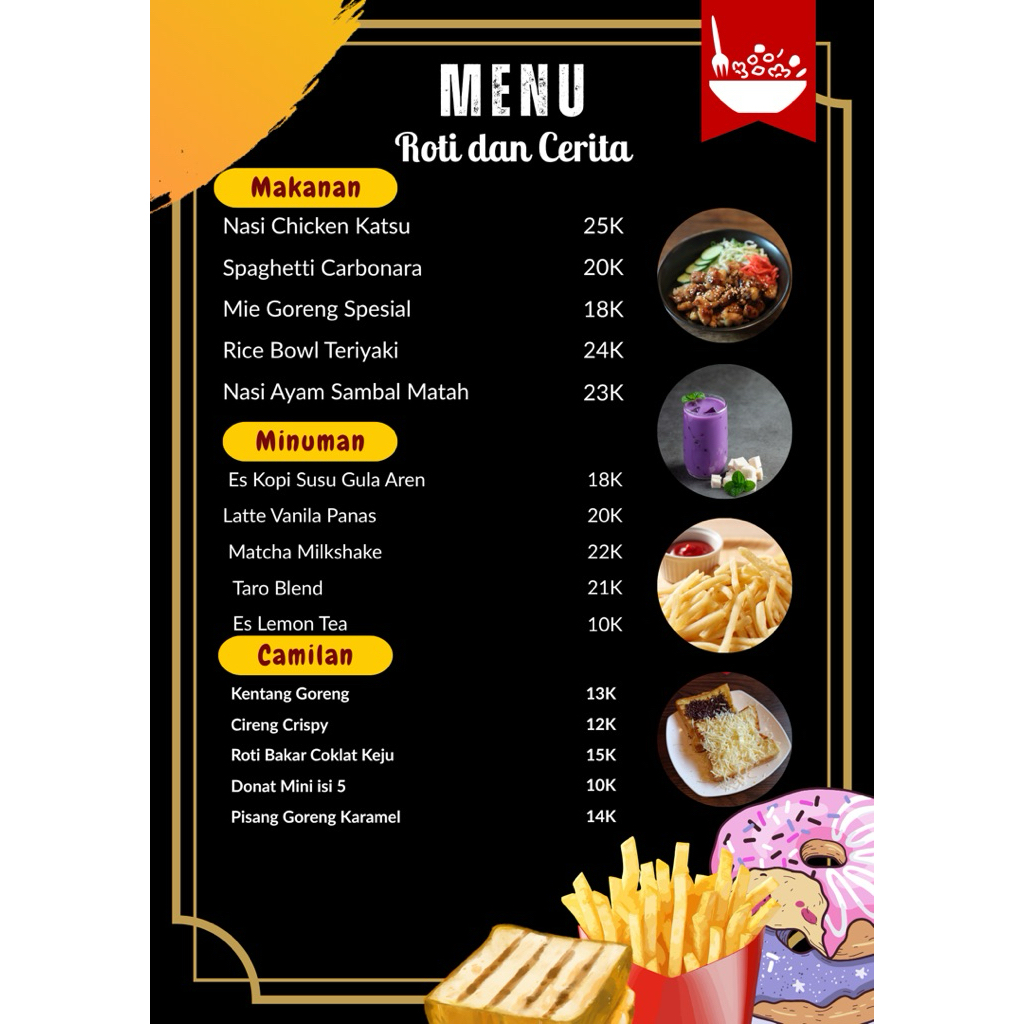 Jual Menu makanan dan minuman | Shopee Indonesia
